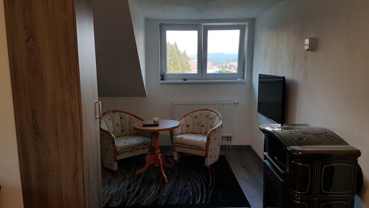 Room With A High Tatras View And Fireplace Strba Exterior photo